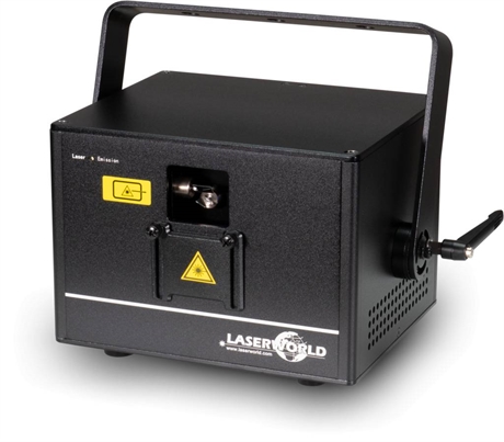 Laserworld CS-3000RGB. Kraftig laser med DMX & Ilda. 3 Watt 