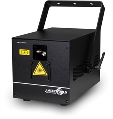 Laserworld CS-6000RGB. Kraftig laser med DMX & Ilda. 6 Watt 