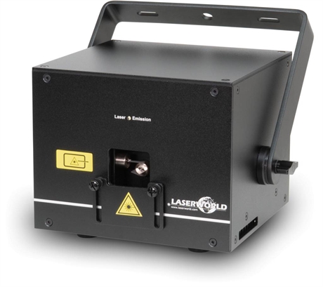 Laserworld CUBE 1, 1 Watt RGB Laser med App styring fra mobil