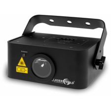 Laserworld EL-300RGB. Laser m. stjerneeffekt.  300 mW. 7 farver