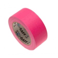 Glow gaffatape. 48 mm. x 22,8 m. Pink