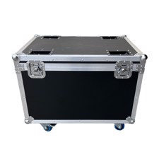 Flightcase til 4 x Liteline LED spot. Med hjul
