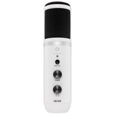 Mackie - EM-USB-LTD-WHT USB Condenser Microphone - White