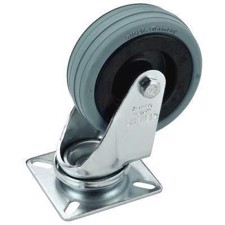 Blickle drejehjul. 75 mm. Grå