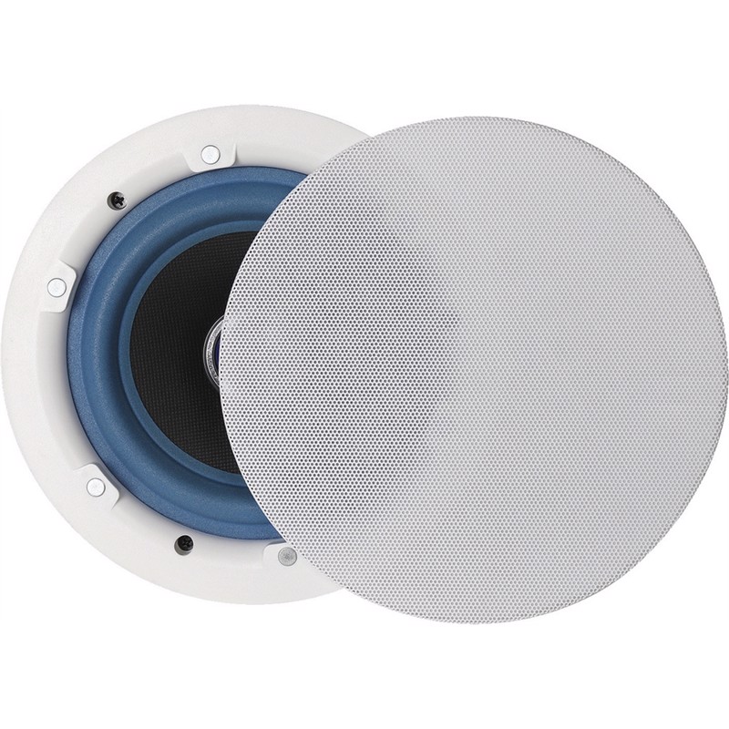 Active 2-way flush-mount ceiling speaker, with integrated Dante® module. - RDA10