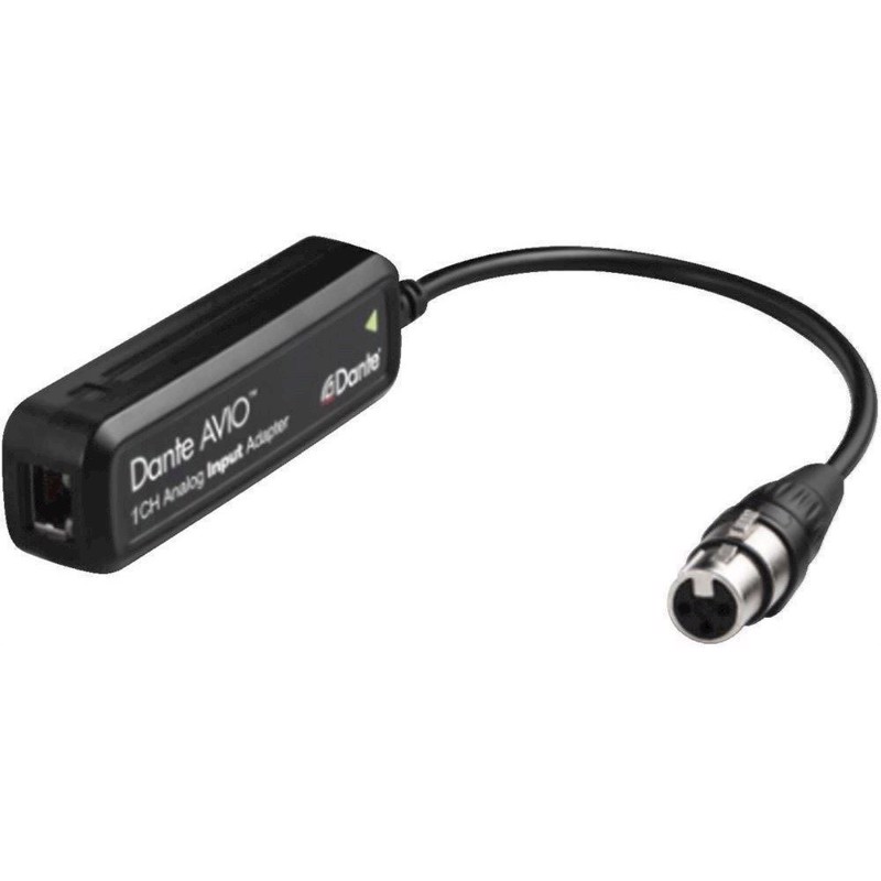 Dante® Avio Analogue Input Adapter 1 Channel Adp Dai 1x0