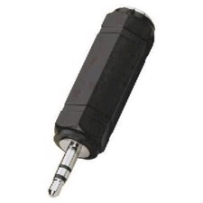Minijack adaptor til 6,3 mm jack stereo - HA-36