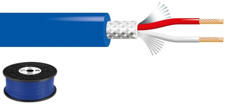 Microphone cable, blue - MLC-152/BL