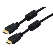 HDMI Kabel. 1 Meter. Sort