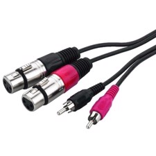 XLR-phono kabel 1m - MCA-127J