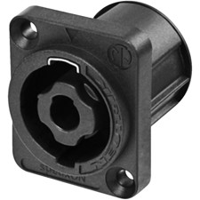 Neutrik speakon chassis stik. 4 pol. NL4MPXX-SB