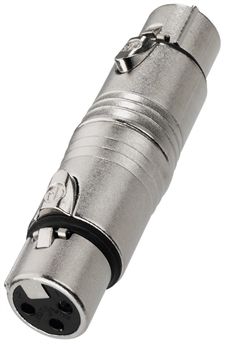 NEUTRIK adapter XLR jack/XLR jack - NA-3FF