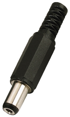 Low-voltage plug, 5.5/2.1 mm - T-521P