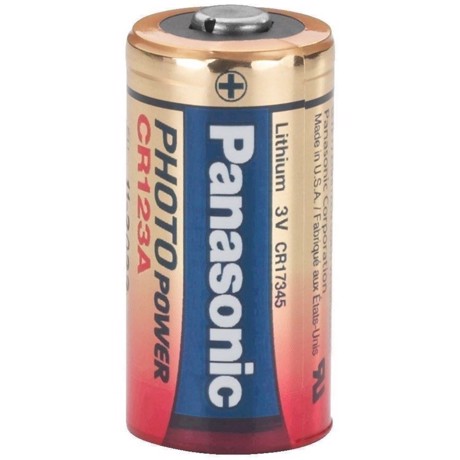 Batteri lithium - CR-123 - PANASONIC