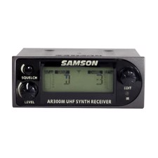 Samson AR300M E, AirLine Synth har som mål at tilfredsstille alla tænkelige behov for trådløs overføring med et enkelt setup, god ydeevne og i mindst mulige indpakning. Receiver modul.