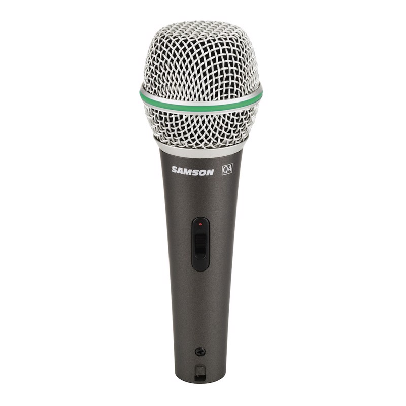 Samson Q4, Dynamisk sangmikrofon med neodymium-enhed.