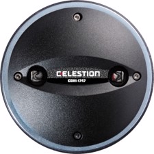 Celestion CDX1-1747 8R - 1" kompressionsdriver med ferrit-magnet och 1,75" talspole. 60W RMS, 110dB, 8ohm