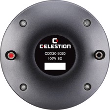Celestion CDX20-3020 T5975 8R - 2" exit lightweight, ferrite magnet compression driver with 3"copper clad aluminiumvoice coil