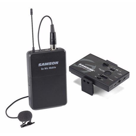 Samson Go Mic Mobile Lavalier System, Professional beltpack Wireless System for Mobile Video