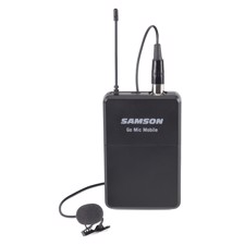 Samson Go Mic Mobile Beltpack Transmitter, Beltpack transmitter for Go Mic Mobile, including Samson LM8 Lavalier.