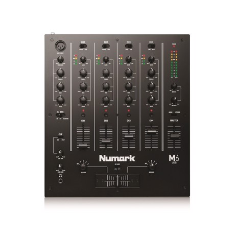 Numark M6 USB, 4-kanals USB DJ Mixer