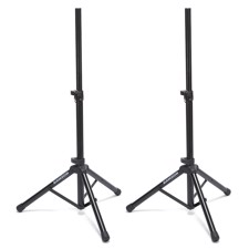 Samson SP50p, Two heavy duty telescoping speaker stands with carry bag