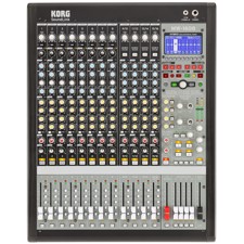 KORG MW-1608 Hybrid Analog/Digital Mixer - A very easy to use Hybrid Analog and Digital professional mixer