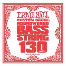 Ernie Ball EB-1613 - Single .130 Nickel Wound string for Electric Bass.