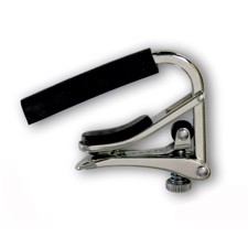 Shubb C1 Western Capo Nickel - Capo for Steel String Guitar, fits most acoustics and electrics. Nickel