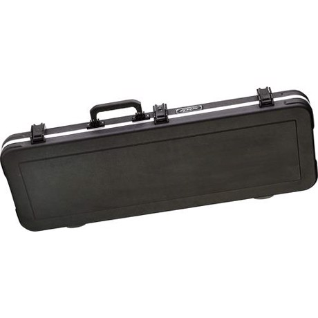 Rectangular case for electric guitar (not Gibson® Les Paul®) with TSA-approved locks. - SKB-66