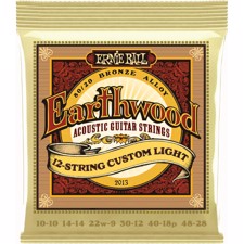 Ernie Ball Earthwood Bronze Custom Light 12 String, Set - 2013