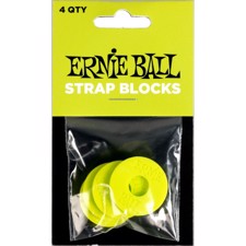 Ernie Ball EB-5622 Strap Blocks (4 stk.) Grøn