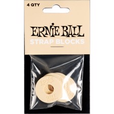 Ernie Ball EB-5624 Strap Blocks (4 stk.) Creme