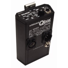 Whirlwind QBOX - Batteridrevet box til test af apparater og kabler.