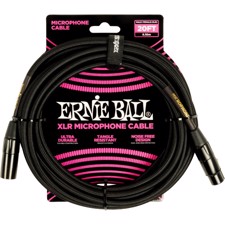 Ernie Ball 6392 Braided Microphone Cable, 6 Meter