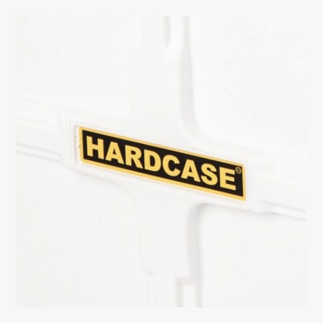 Hardcase 24" Bass Drum Case White