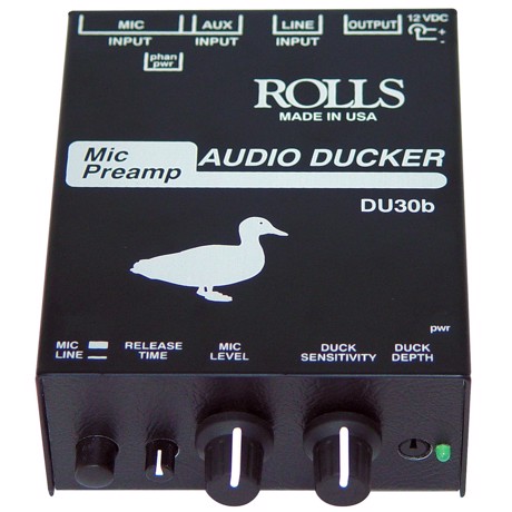 Rolls DU30b - Mikrofonforst rker med ducker-funktion