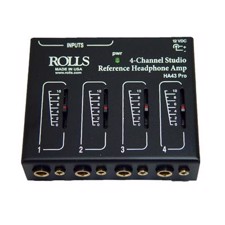 Rolls HA43, Kompakt 4-kanal hovedtelefonforstærker.