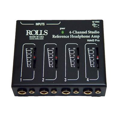 Rolls HA43, Kompakt 4-kanal hovedtelefonforst rker.