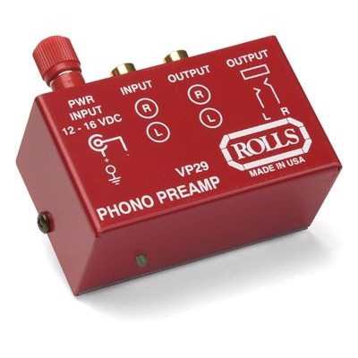 Rolls VP29, Phono forforstærker