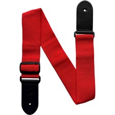 Profile SN-RD Poly Guitar Strap - Red