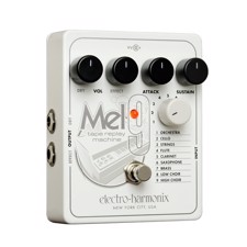EH MEL9 TAPE REPLAY MACHINE - No mods, just plug in your guitar and turn it into a wide range of vintage keyboards.