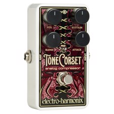Electro Harmonix Tone Corset - The Tone Corset, analog compressor, squeezes your guitar tone in all the right ways!