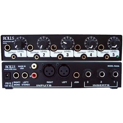 ROLLS RA53b, 5 channel headphone amplifier