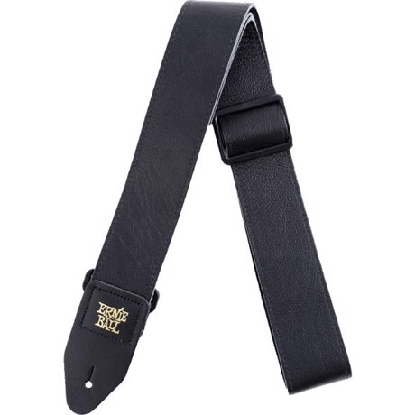 Ernie Ball EB-4134 Italian Leather Strap Black