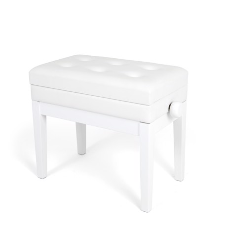 Profile HY-PJ007-WH Piano Bench with lid