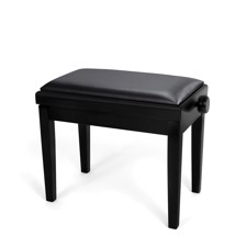 Profile HY-PJ023-BKM Piano Bench - Affordable piano bench with adjustable height in black matt finish.