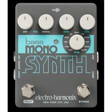 Electro Harmonix Bass Mono Synth - The Bass Mono Synth transforms your bass into 11 great sounding synthesizers!