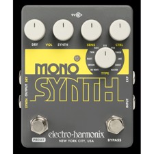 Electro Harmonix Guitar Mono Synth - The Guitar Mono Synth transforms your guitar into 11 great sounding synthezisers!