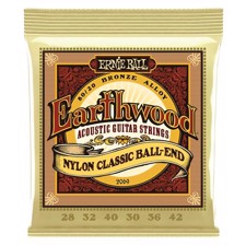 Ernie Ball EB-2069 Earthwood Folk Nylon Ball End